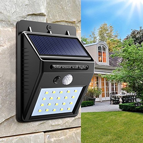 LED Solar Wall Light 1